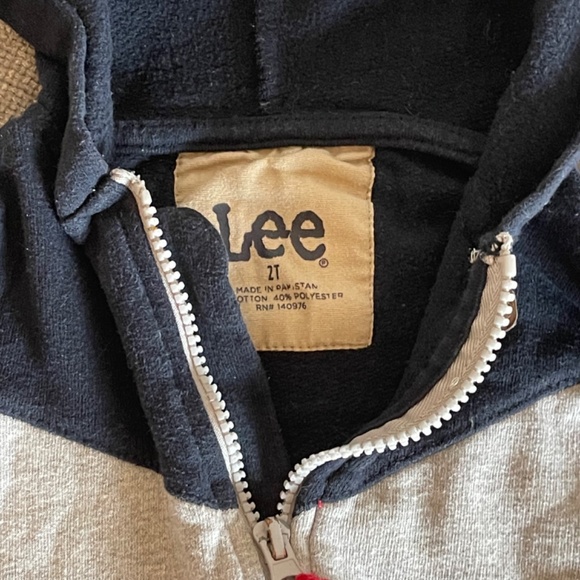 Wrangler Infant Boys Black Plaid Bodysuit 18‎ Months & Lee Sweatshirt - Picture 5 of 6